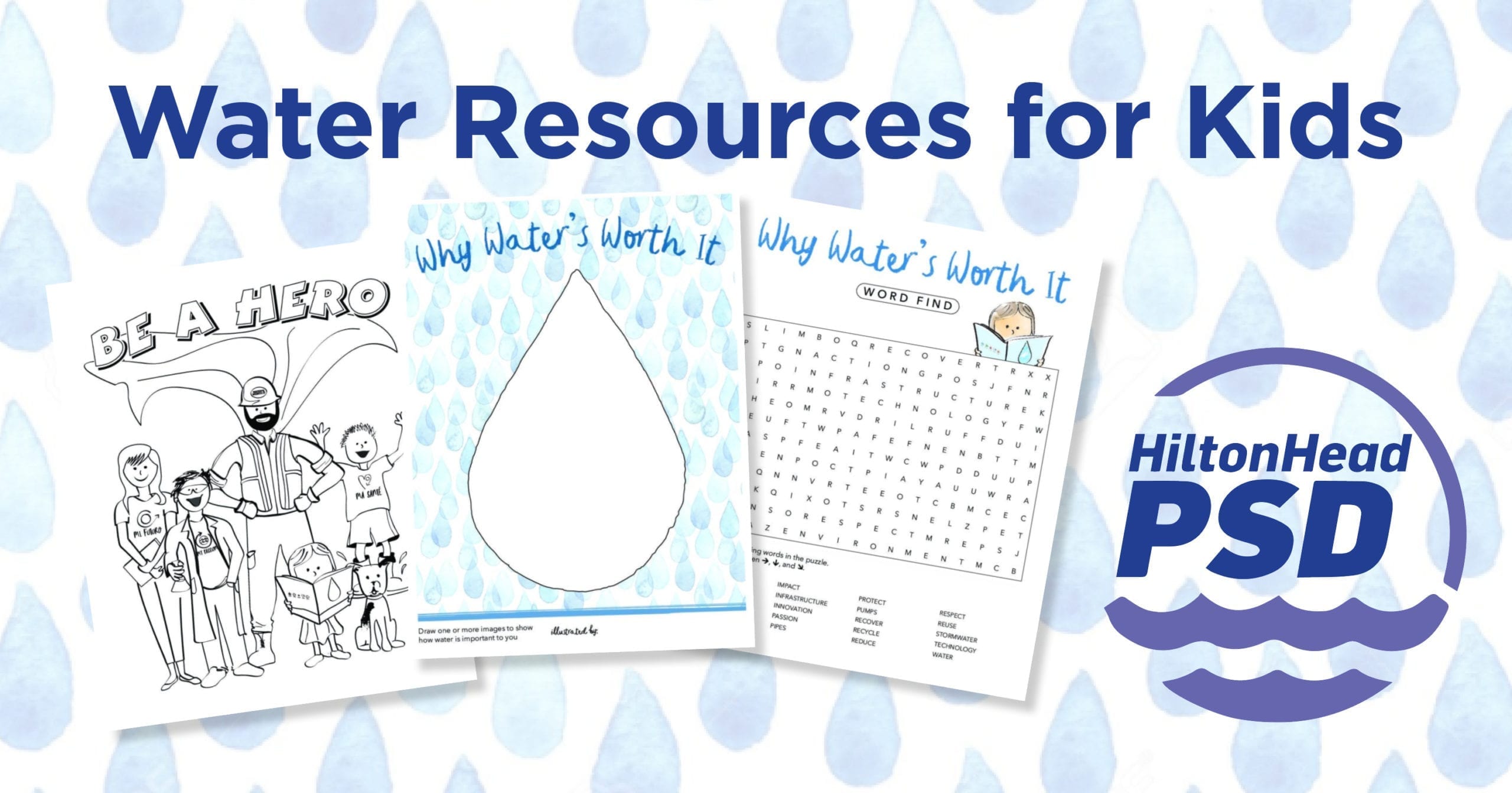 Water Resources for Kids Hilton Head PSD